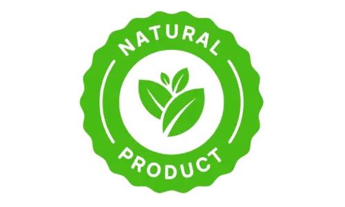 All Natural logo for UltraK9 Pro, emphasizing the use of 100% natural ingredients in the weight loss supplement for a healthier approach.